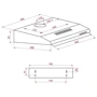 Вытяжка Perfelli PL 5144 Dark BR LED фото 6