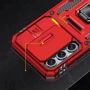 Чохол для телефона Mobile Case Camshield Army Ring Red для Samsung A356 Galaxy A35 / A556 Galaxy A55: Колір красный