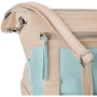 Женская сумка через плечо Laskara бежевая (LK-10238-cream-blue): Страна производитель Чехия
