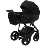 Коляска 2 в 1 Bair Play Plus Soft BPS-455 черный - черный (кожа) фото 10