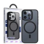 Чехол для iPhone Blueo Skin Friendly Frosted with MagSafe Black for iPhone 13 Pro Max: Цвет черный