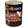Вологий корм Savory для дорослих собак з качкою 400 г (30471)