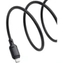 Кабель Baseus USB Cable to Lightning Silky Series 2.4A 2m Black (P10377702113-01) фото 3