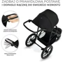 Прогулянковий візочок Kinderkraft Helsi 2 Black (KSHELS02BLK0000): Ширина шасі 61.5 см