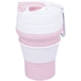 Силіконовий стакан з кришкою і трубочкою Tonna Waist Marshmallow 350 мл (TH_WAIST_MARSHMALLOW)