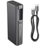 Внешний аккумулятор Hoco Power Bank 20000mAh Q17B Electric 130W Space Gray: Тип батареи Литий-ионные