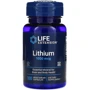Life Extension Lithium 1000 mcg Литий 100 вегетарианских капсул