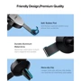 Держатель Ugreen Car Holder Air Vent LP130 Gravity Drive Deep Black (40907) фото 5
