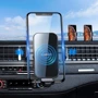 Держатель Choetech Car Holder Air Vent Wireless Charger 15W Black (T201-F): Тип автомобильный