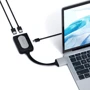 Адаптер Satechi Adapter Dual USB-C to 2xHDMI+USB-C Silver (ST-TCDHAS) фото 6