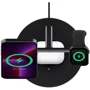 Зарядний пристрій Belkin Wireless Charger Base Station MagSafe Black (WIZ017VFBK) для iPhone 16 I 15 I 14 I 13 I 12 series and Apple Watch фото 7