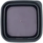 Контейнер для сыпучих Violet House 0.5 л (0309 Transparent Black): Материал пластик