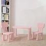 Детский столик с 2-мя стульями Bambi розовый (M 6176-8)