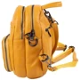 Женский рюкзак Vito Torelli желтый (VT-5005-yellow): Фактура Тиснение, Матовая, Зернистая