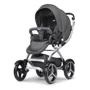 Коляска Chicco Artic + люлька Anthracite (серый) + колеса (79374.99.02): Ширина шасси 60 см