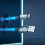 Кабель Hoco USB Cable to USB-C U112 3A 1m Gray фото 5