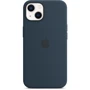 Чехол для iPhone Apple Silicone Case with MagSafe Abyss Blue (MM293) for iPhone 13