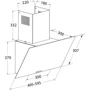 Вытяжка Pyramida ASH 60 PB (800) GBL фото 5