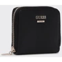 Жіночий гаманець Guess Michy Slg Small Zip Around чорний (SWVG7584370-BLA): Стать жіночий