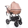 Универсальная коляска 2-в-1 Broco Capri textile beige: Количество блоков 1