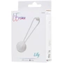 Вагінальна кулька L'Eroina Lily White