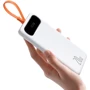 Внешний аккумулятор Baseus Power Bank 10000mAh Block with Lightning 20W White (PPBLK-02): Емкость батареи, мАч 10000