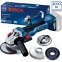 Болгарка (угловая шлифмашина) Bosch GWS 18V-10 (06019J4002): Макс. частота вращения диска 9000 об/мин