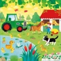 Book and 3 Jigsaws: On the Farm / Книга та 3 головоломки: На фермі: Виробник Usborne