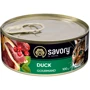 Влажный корм Savory для котов с уткой 100 г (30600)