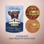 Вологий корм Club 4 Paws Selection Slices Dog Salmon & Mackerel in Gravy слайси в соусі з лососем і макрелью для собак малих порід 12х85 г (4820215368056): Властивості Поддержка физической формы, Забота о пищеварении, Забота о коже и шерсти, Основное питание