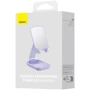 Держатель Baseus Desk Holder Seashell Folding Mirror Purple (B10551501511-00) фото 9