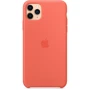 Чохол для iPhone Apple Silicone Case Clementine (Orange) (MX022) for iPhone 11 Pro Max: Тип чохла накладка на задню частину