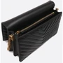 Жіноча сумка через плече PINKO LOVE CLICK CLASSIC SHEEP NAPPA чорна (100063A0GKZ99Q): Фактура Стеганая, Матовая