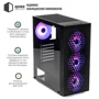 Корпус QUBE CARNIVAL Black 4Fan (CARNIVAL_FFNU3): Назначение игровой
