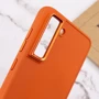 Чехол для телефонов TPU Case Bonbon Metal Style Papaya for Samsung S911 Galaxy S23: Цвет оранжевый