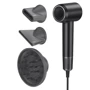 Фен Laifen Swift Special High Speed ​​з іонізацією, 3 насадки, Matte Black: Потужність, Вт 1600