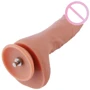 Ультрареалистичный фаллоимитатор для секс-машин Hismith 8.3″ 2-layers Silicone Flesh Dildo