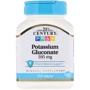 21st Century Potassium Gluconate, 595 mg, 110 Tablets