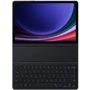 Аксессуар для планшетных ПК Samsung Book Cover Keyboard Slim Black for Samsung X710 Galaxy Tab S9 (EF-DX710BBEGUA): Материал Пластик + полиуретан
