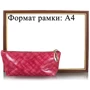 Женская косметичка Valenta розовая (VBK21574k): Фактура Гладкая, Глянцевая
