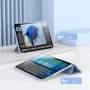 Аксессуар для iPad BeCover Tri Fold Soft TPU Silicone Light Blue for iPad 10.9 (2022 / 2024) / iPad 11 2025 (708522): Материал искусственная кожа