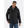 Куртка Camel Active Jacke 420204-6E75-08 54 черная демисезон с капюшоном: Длина рукава Длинный