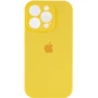 Чехол для iPhone Mobile Case Silicone Case Full Camera Protective Yellow for iPhone 15 Pro Max