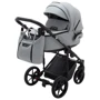 Коляска 2 в 1 Adamex Porto Light ECO Шкіра 100% SA-3 Світло-сірий (625714): Тип коляски Универсальная коляска (2-в-1)