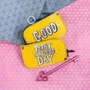 Ключниця Today is a good day жовтий