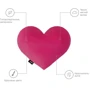 Подушка Sonex Love 40x40 см бордовая (SO102174): Размер, см 40x40