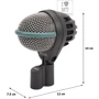 Инструментальный микрофон AKG D112 MKII (225132): Способ подключения Проводной