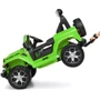 Дитячий електромобіль Джип Bambi Racer, салатовий (M 4176EBLR-3): Матеріал корпусу пластик