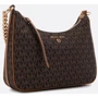 Женская сумка хобо Michael Kors JET SET CHARM MD CONV POUCHETTE XBODY темно-коричневая (32R3GT9C8B252): Материал Нейлон