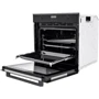 Духовой шкаф электрический Interline OEG 733 ETD BB: Размеры 59.6х59.5х54.6 см